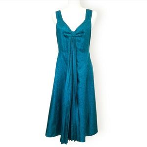 Marc Jacobs Silk ‘Flowers and Birds’ Trapeze Dress